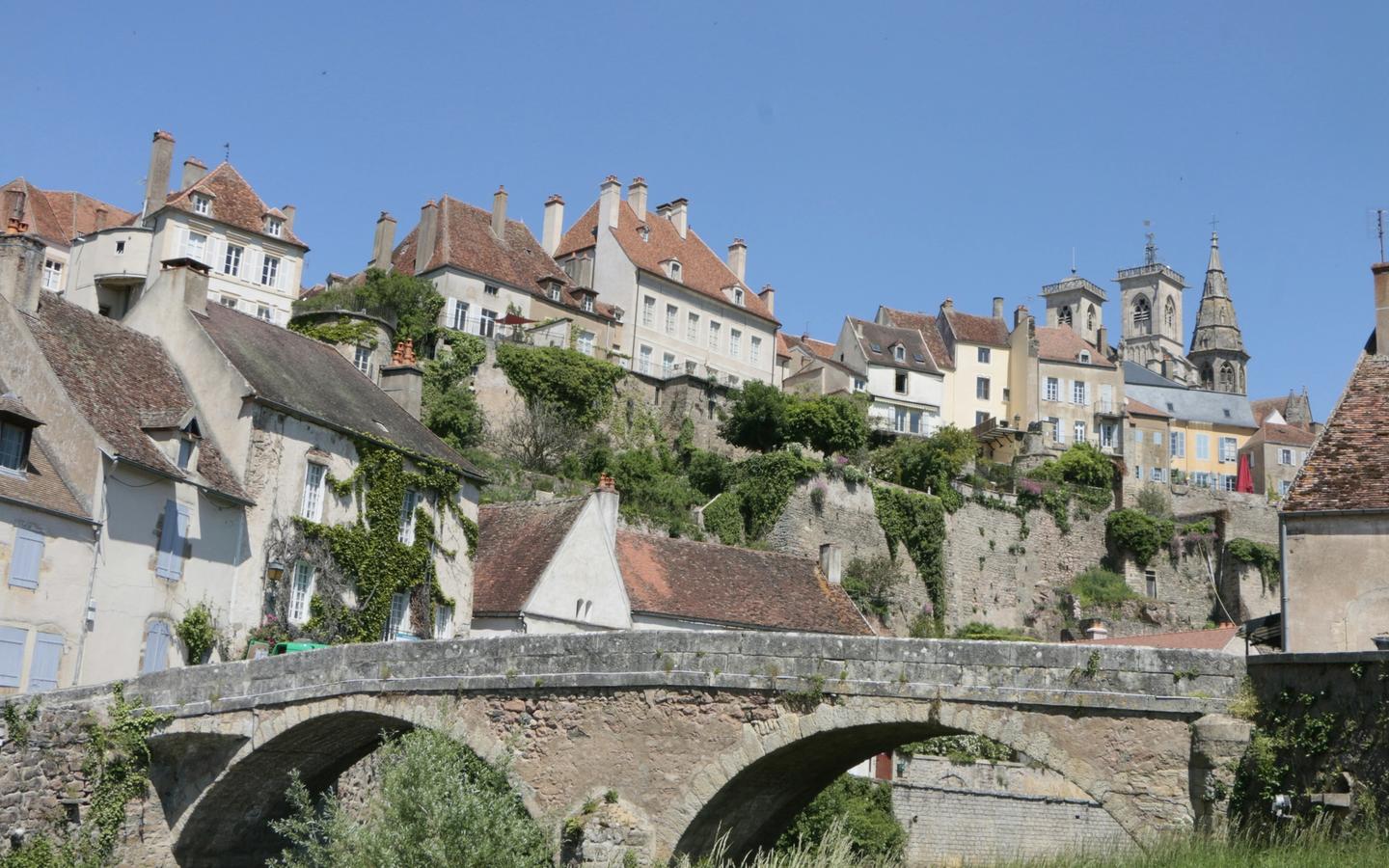 Bridge in Burgundy, France