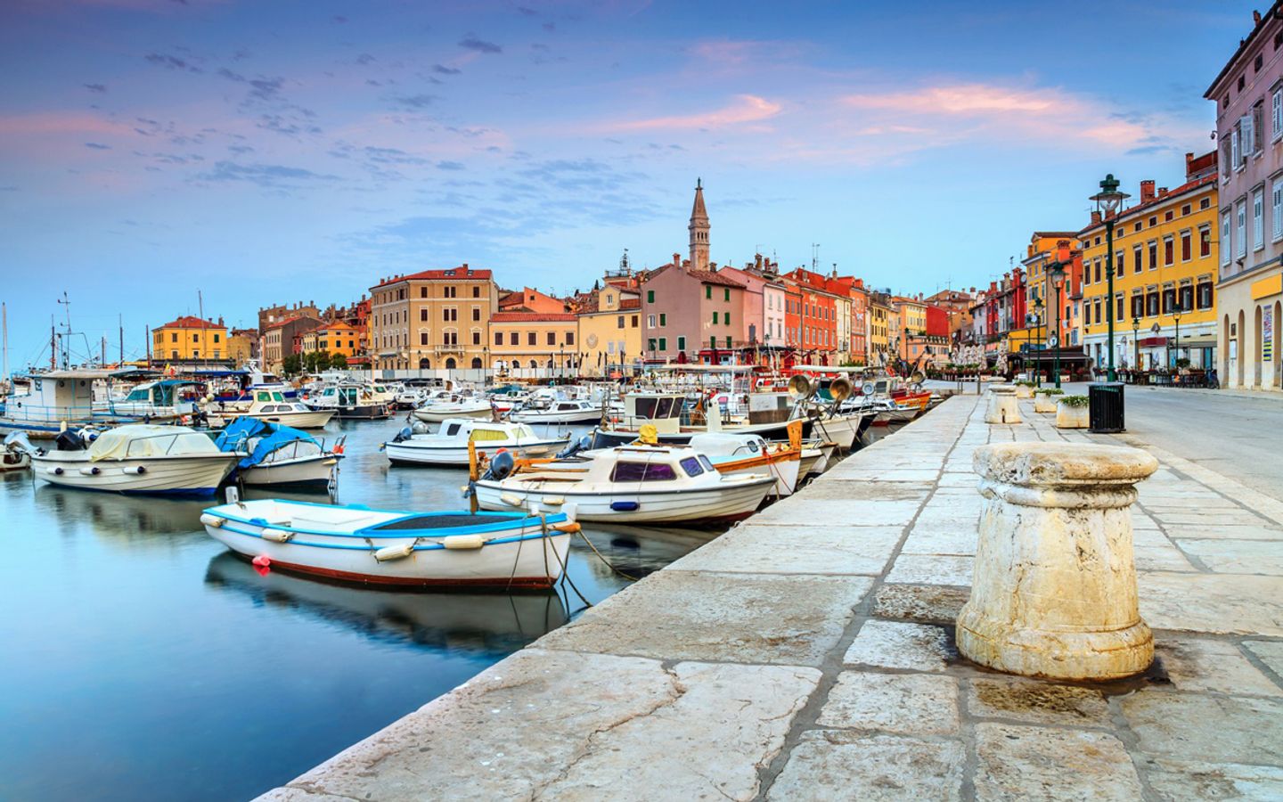 Rovinj’s harbour 