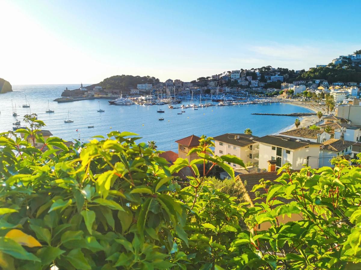 View of Port Soller port
