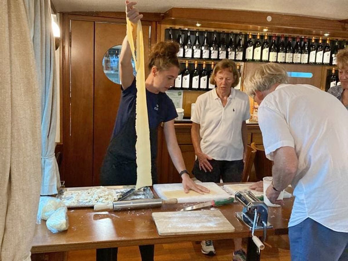 Fresh pasta onboard