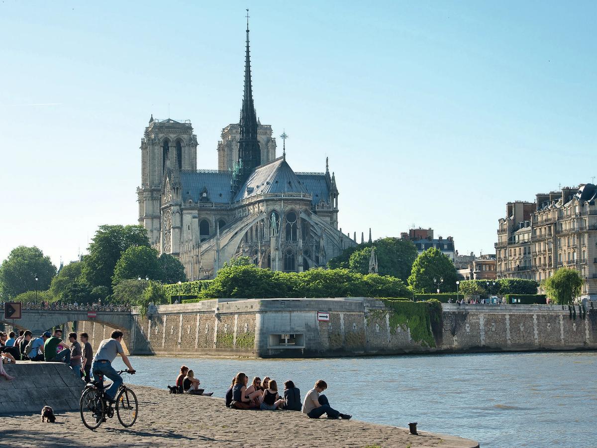 PARIS 4 EME ARRONDISSEMENT - ILE DE LA CITE - CATHEDRALE NOTRE DAME DE PARIS