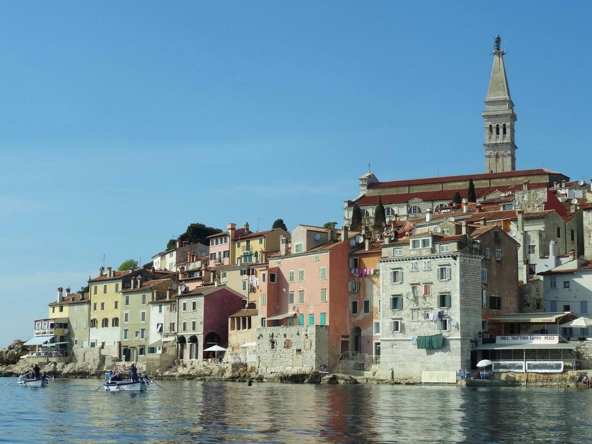 Rovinj, a picturesque coastal town located in Istria, Croatia