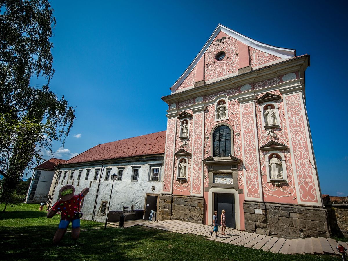 the Dominican Monastery (Dominikanski samostan) in Ptuj, Slovenia.