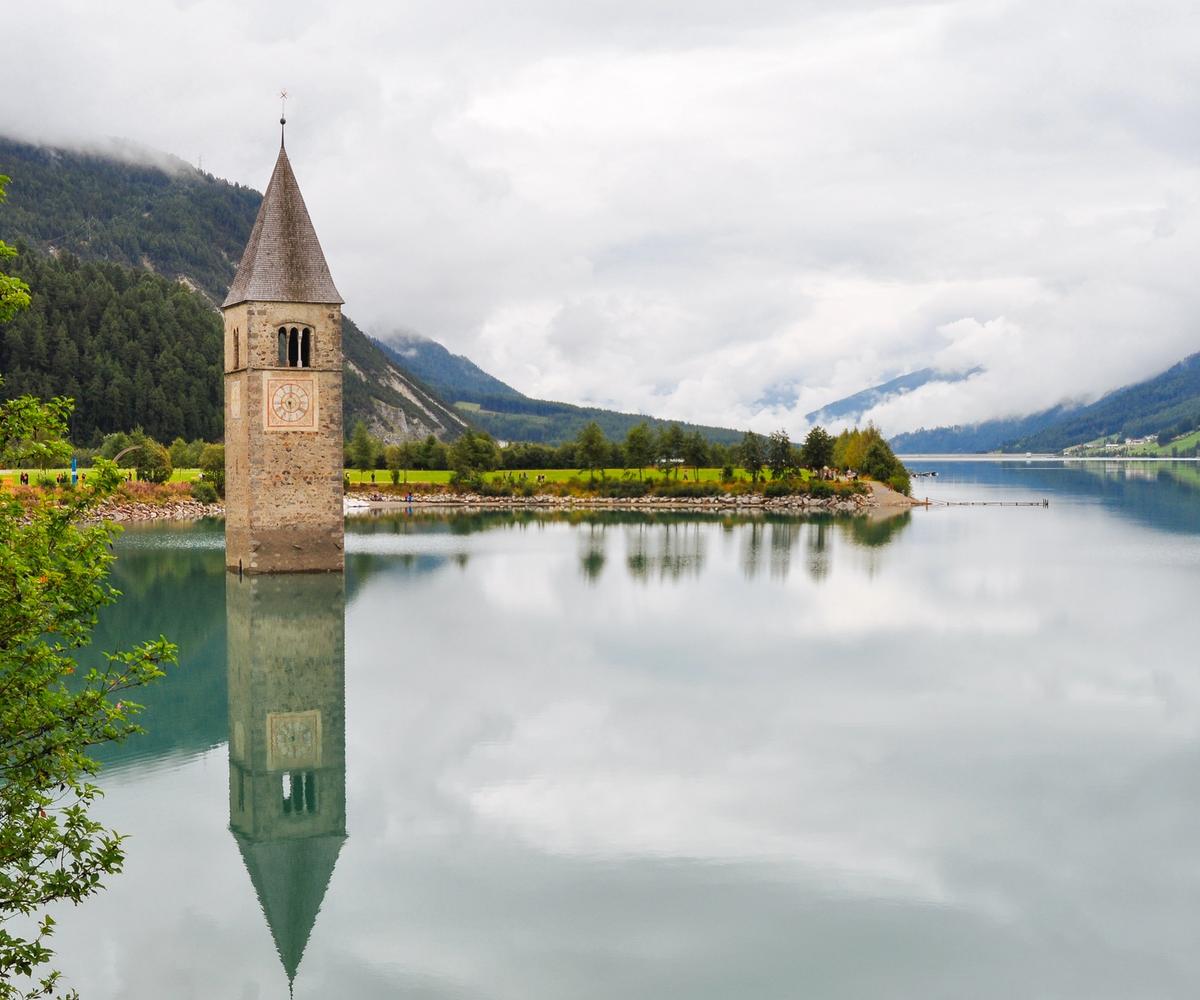 Lake Resia Italy