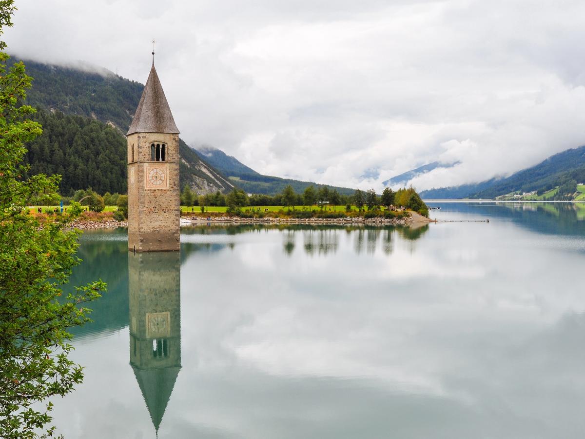 Lake Resia Italy