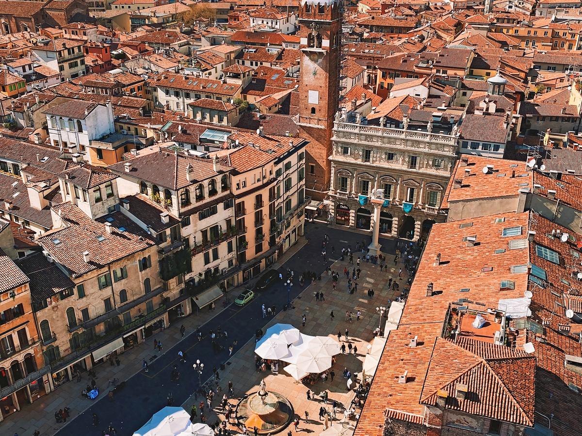 Piazza delle Erbe (Market's square)