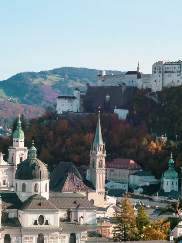Buildings in Salzburg, Austria