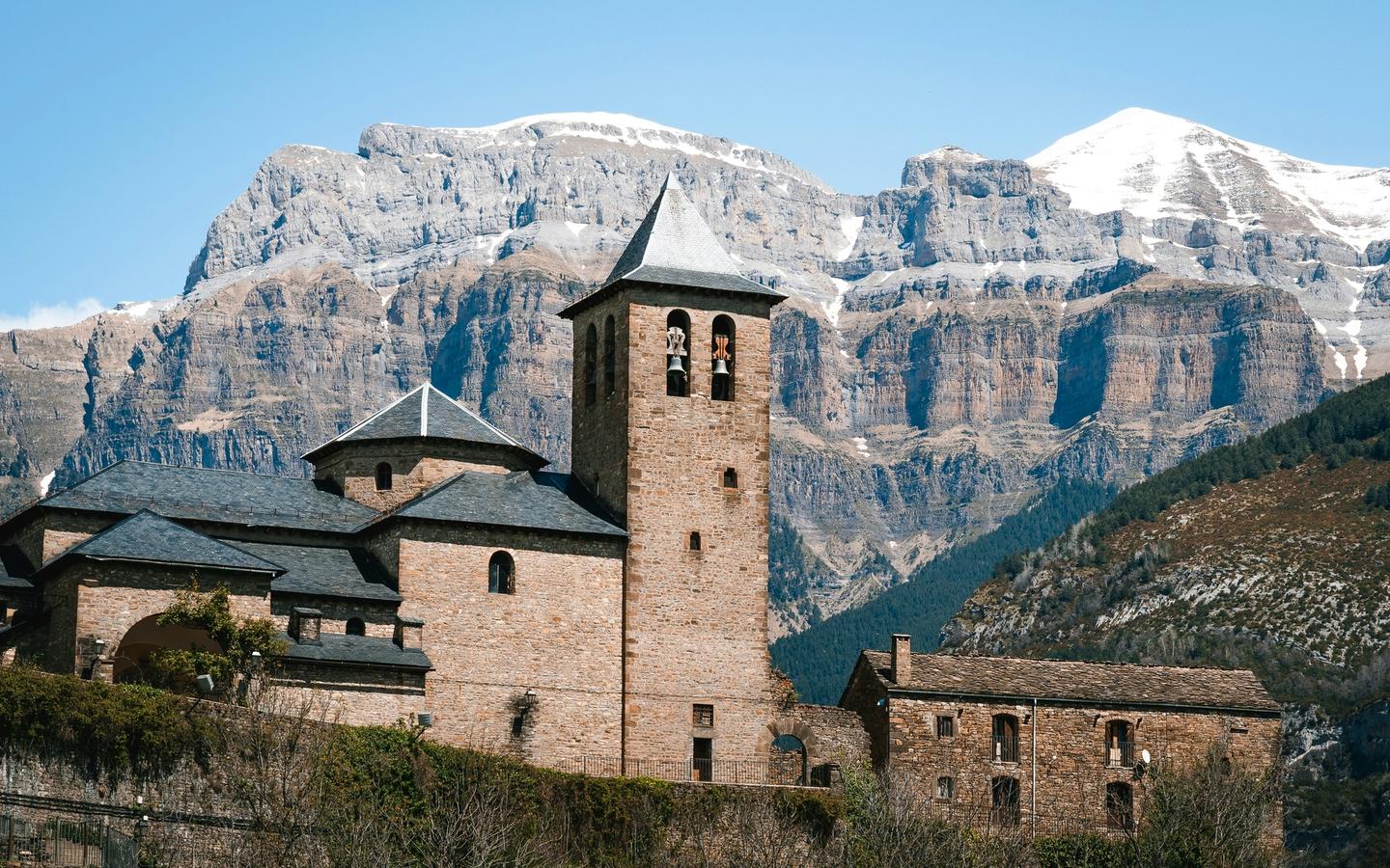 View of the Spanish Pyrenees
