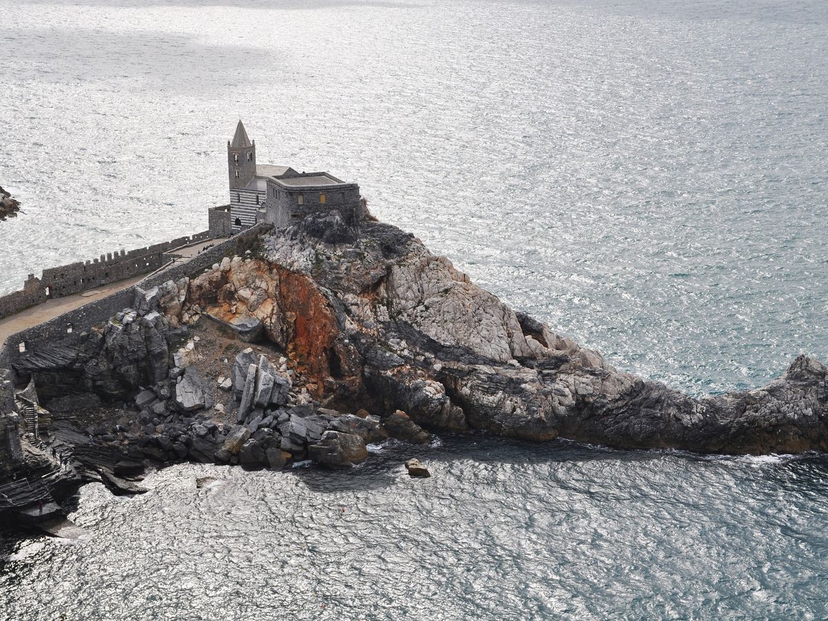 Church of San Pietro (Chiesa di San Pietro) in Portovenere, Italy