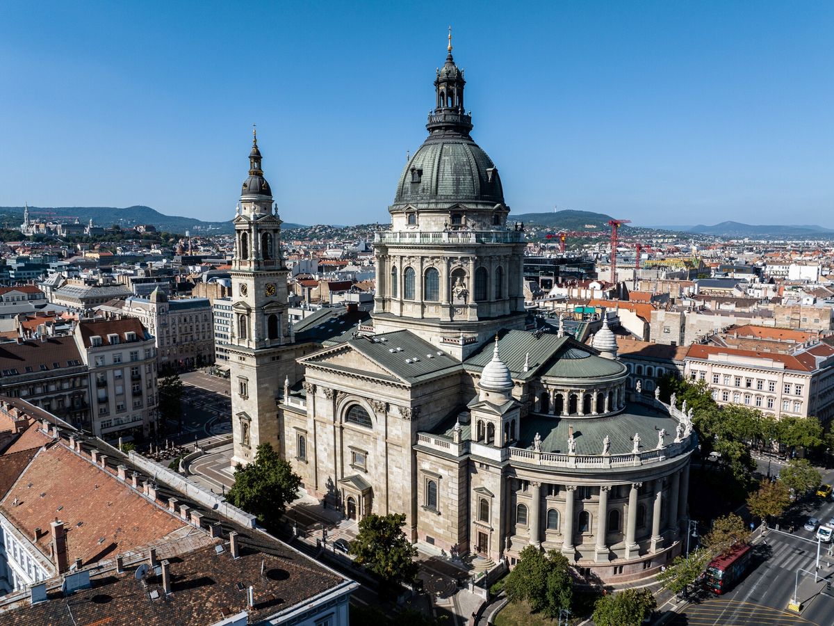 St. Stephen's Basilica, a Roman Catholic basilica in Budapest, Hungary