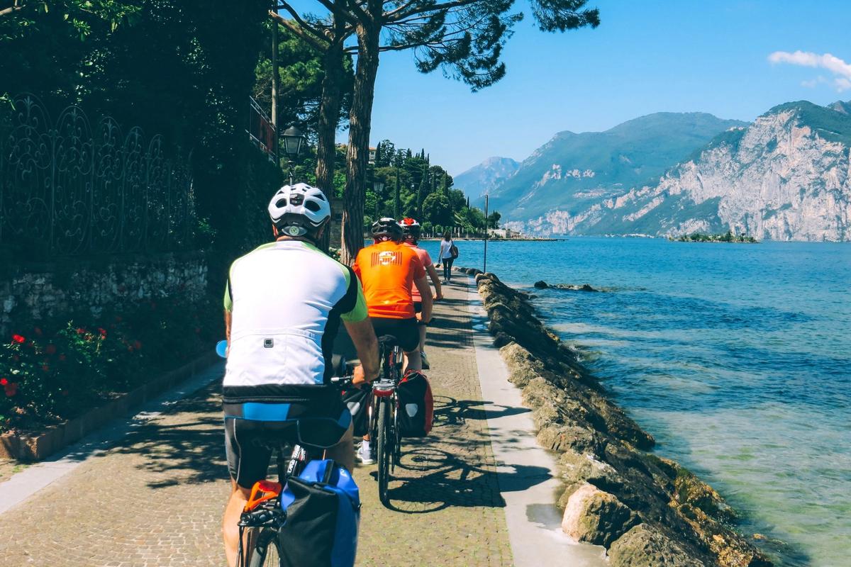 Cycling the Adige River