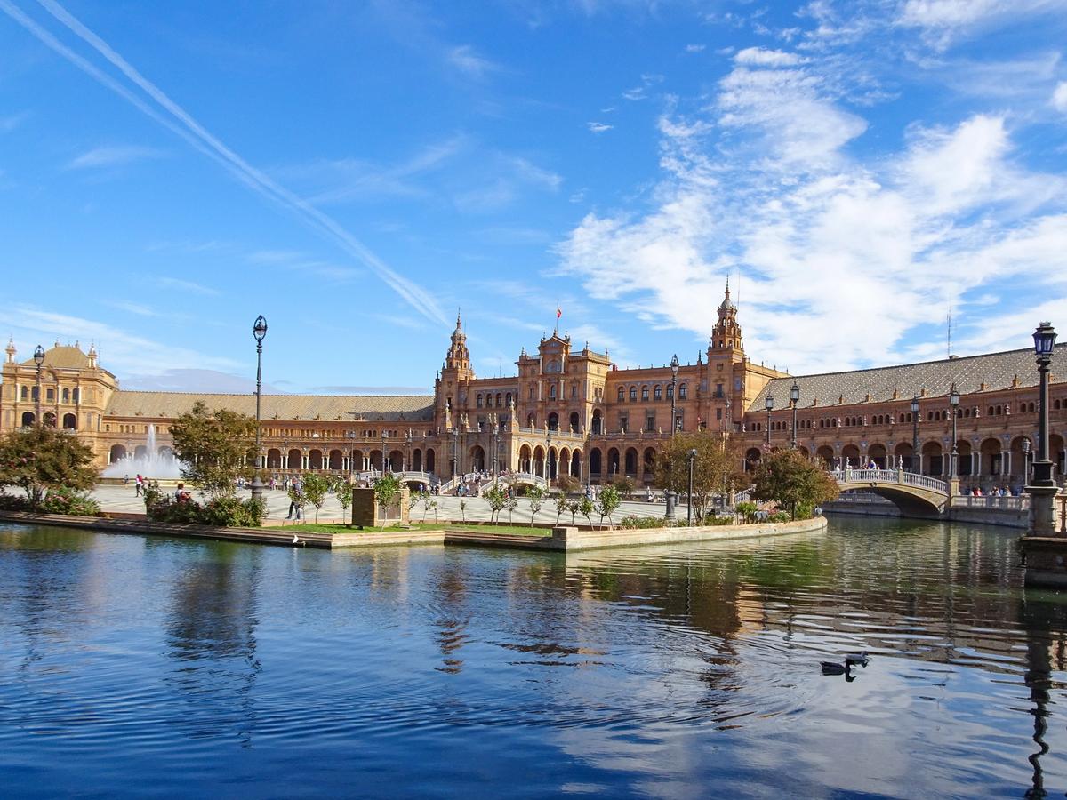 Plaza of Spain in Sevilla