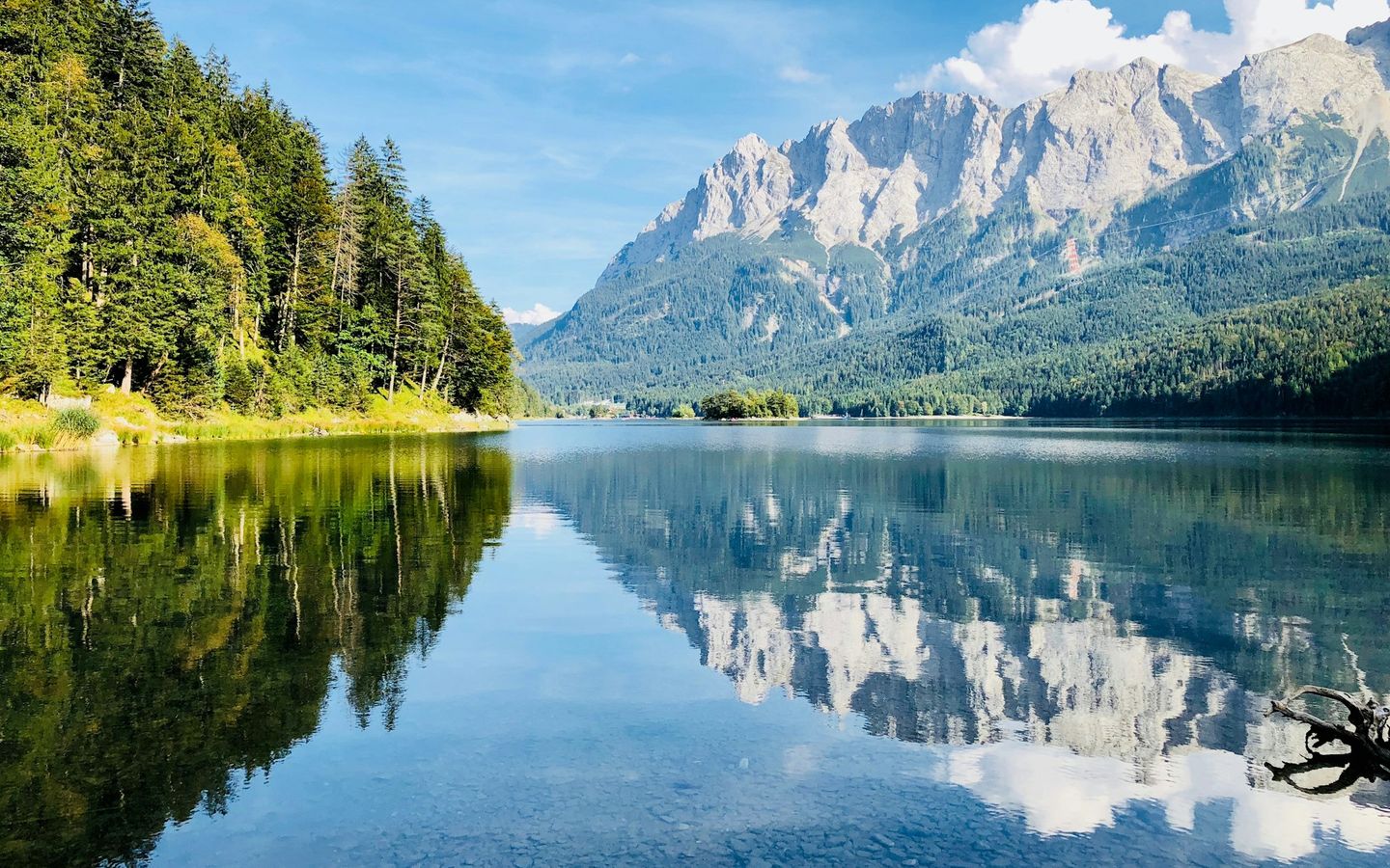 Lake in Bavaria, Germany