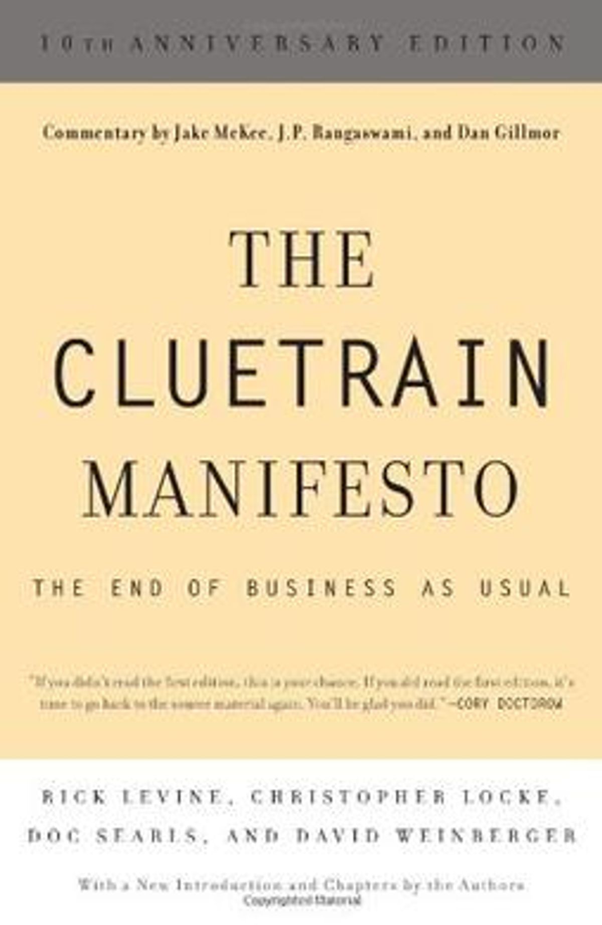 The Cluetrain Manifesto