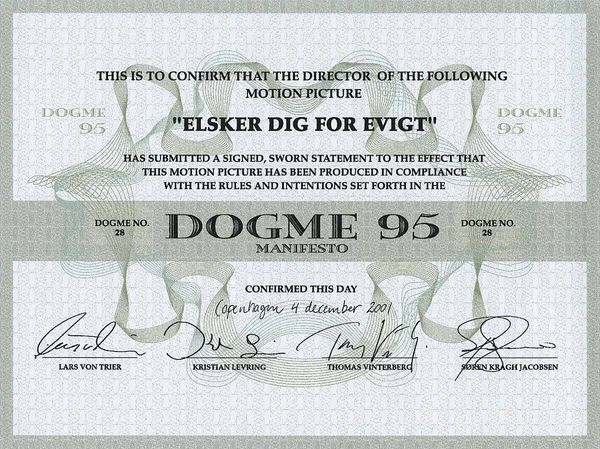 The Dogme 95 Manifesto
