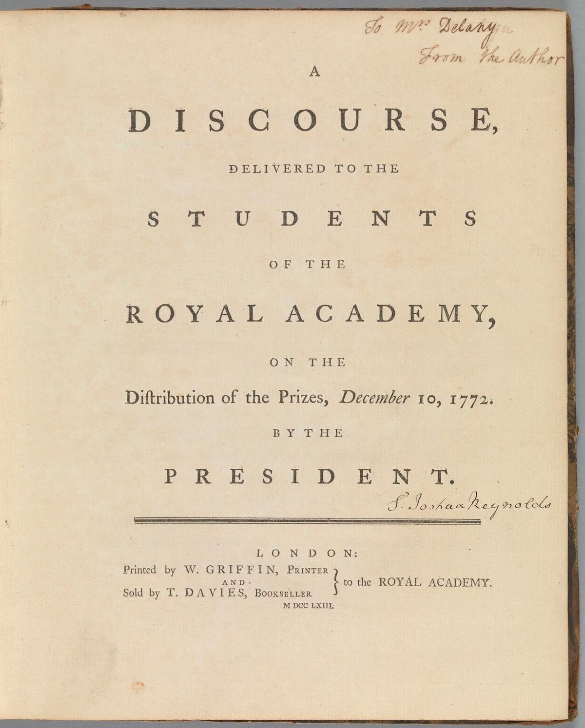 Discourses on Art