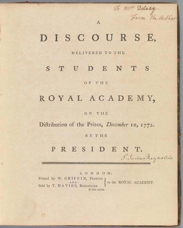 Discourses on Art