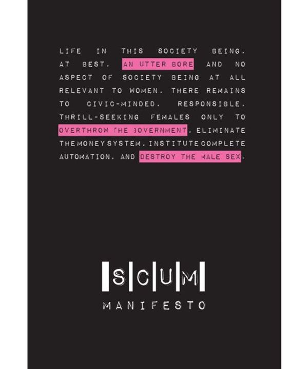SCUM Manifesto