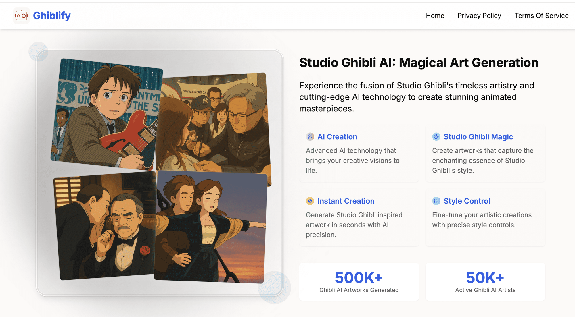 image of Ghiblify AI