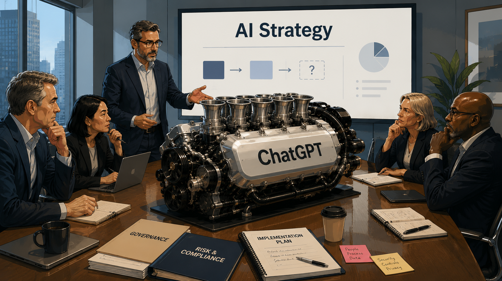 Don’t let the AI engine drive the strategy