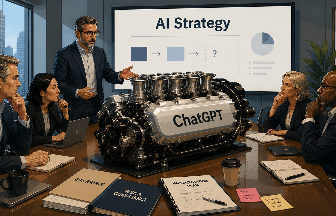 Don’t let the AI engine drive the strategy