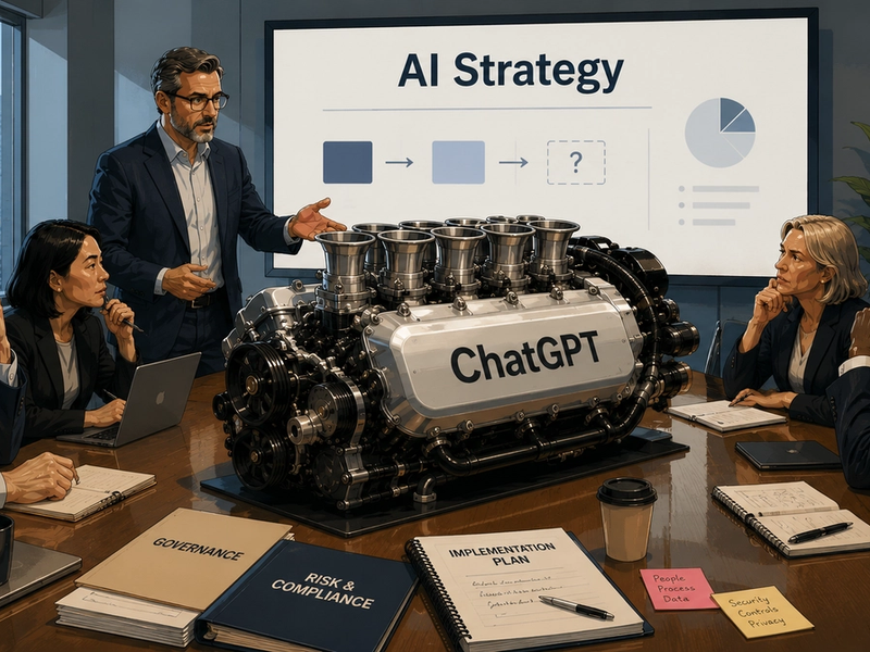 Don’t let the AI engine drive the strategy