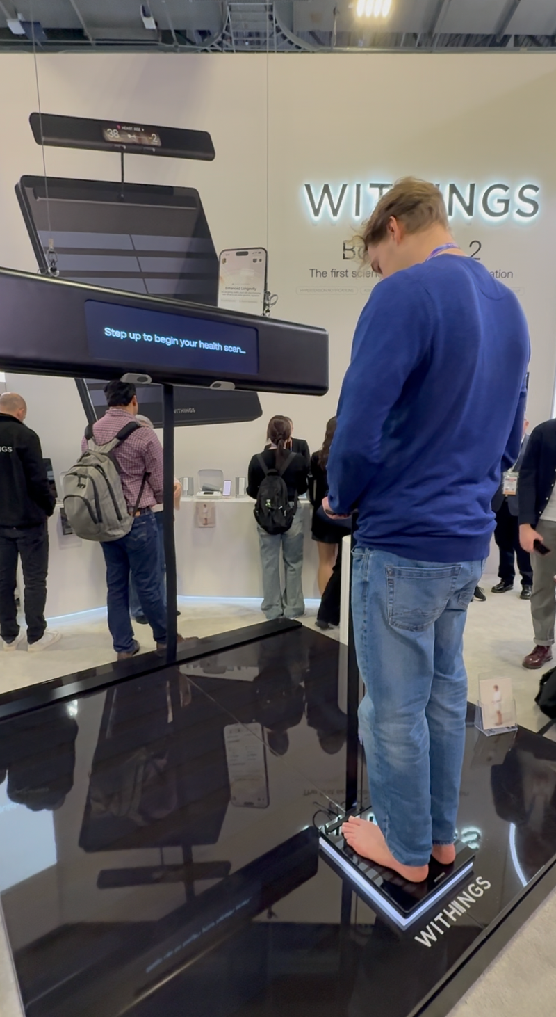 With the Withings Body Scan 2, you get a scan in 90 seconds with 60+ biomarkers related to heart, metabolic, and body composition data. Unfortunately, the email with my results was missing a link to the actual results. 