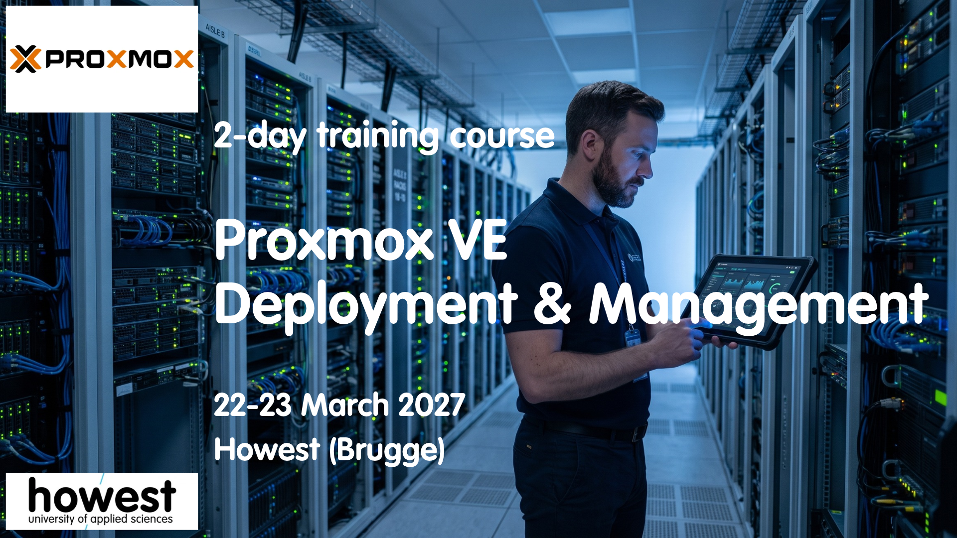 Proxmox VE Deployment & Management (2-day training)