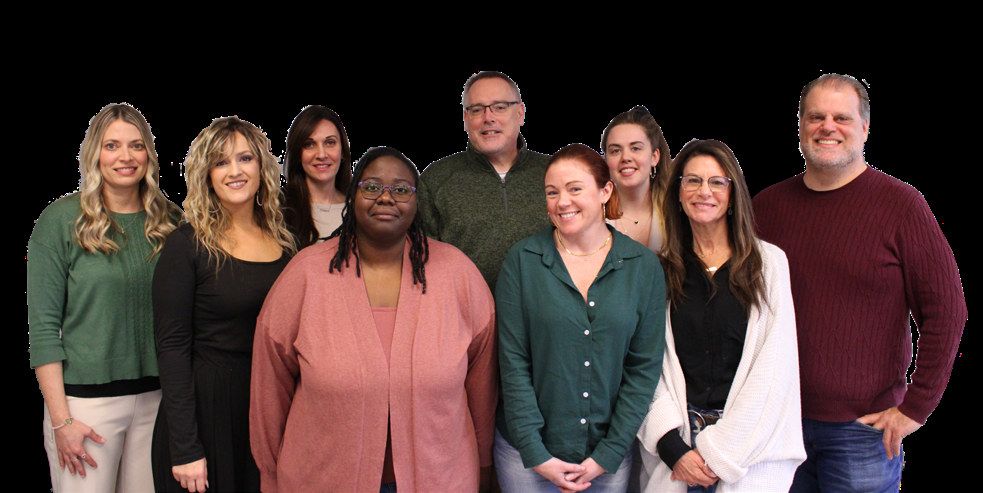 Heathrow Psychology’s compassionate team is led by partners Bob O’Brien and Dr. Erica Karlinsky (far right).