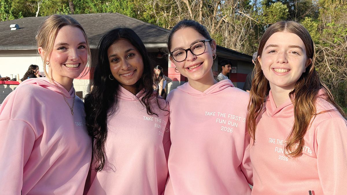 Lake Mary High Students Run for Fun and Wellness
