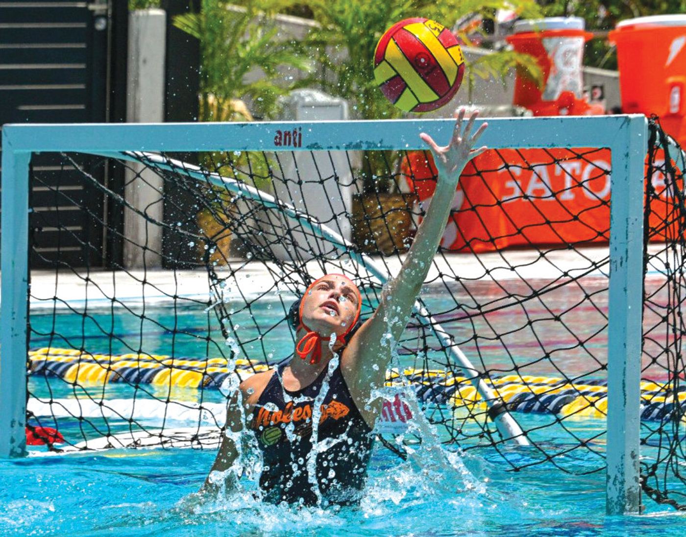 Goalie Julia Pando