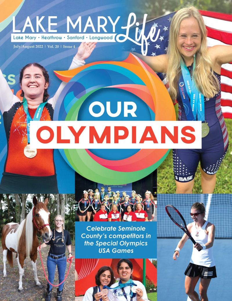 Lake Mary Life July/August 2022 cover