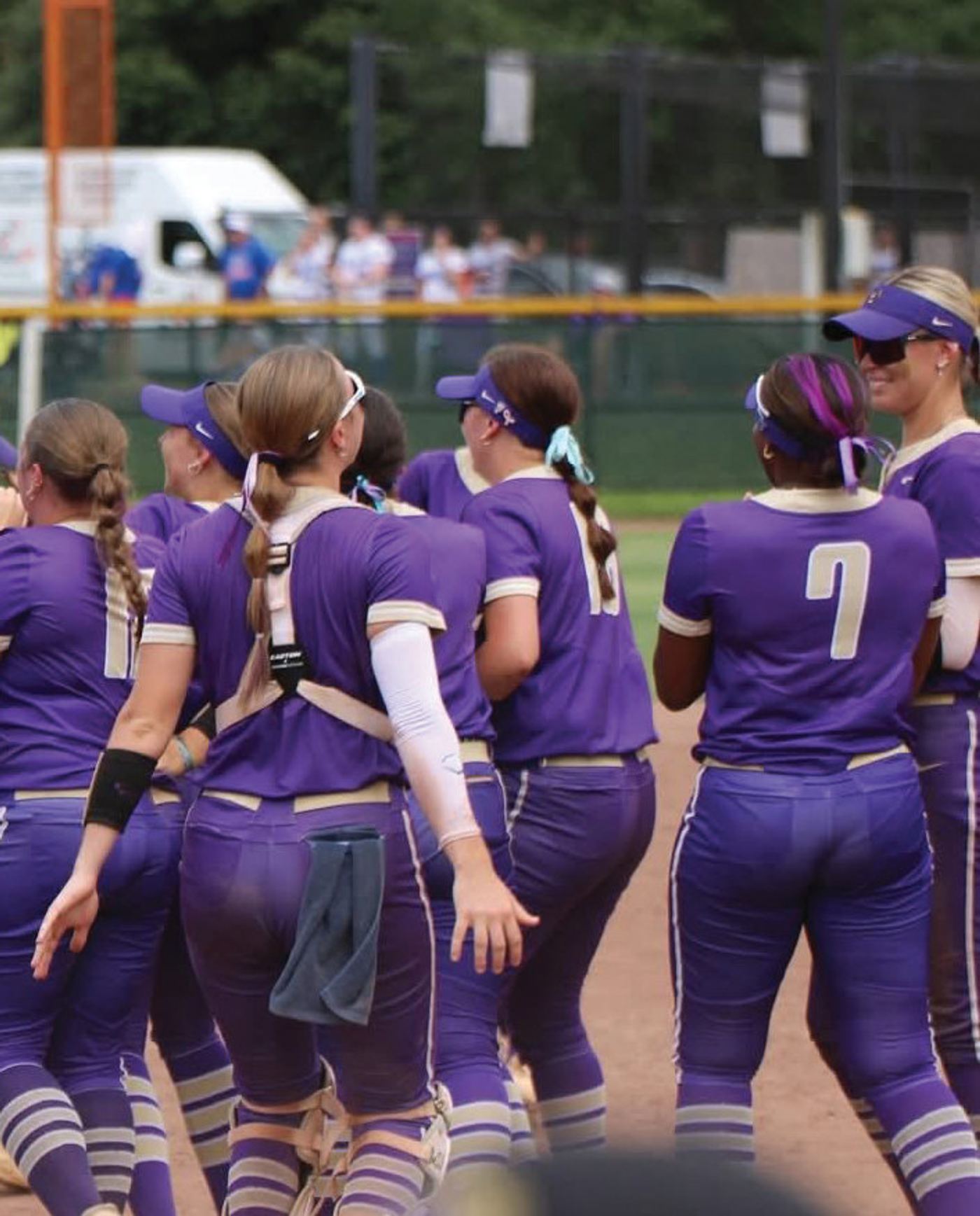 The Winter Springs girls’ softball team celebrates its second consecutive state title.
