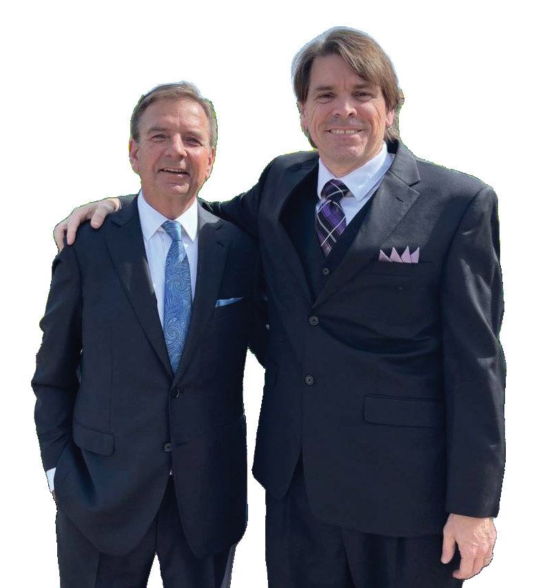 These days, Dennis Fink and Ray Burkhart are both thriving. Their families are now forever intertwined and celebrate many holidays and special occasions together.