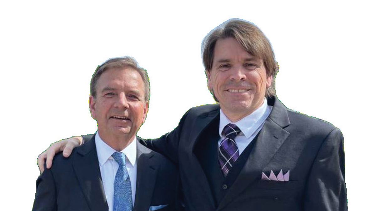 These days, Dennis Fink and Ray Burkhart are both thriving. Their families are now forever intertwined and celebrate many holidays and special occasions together.