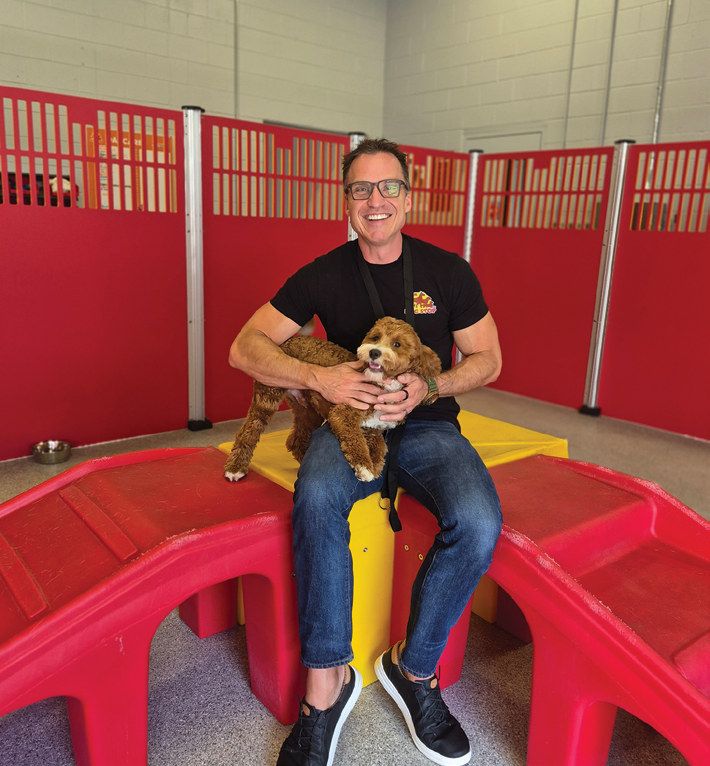 Justin Steiner, owner of The Dog Stop in Oviedo