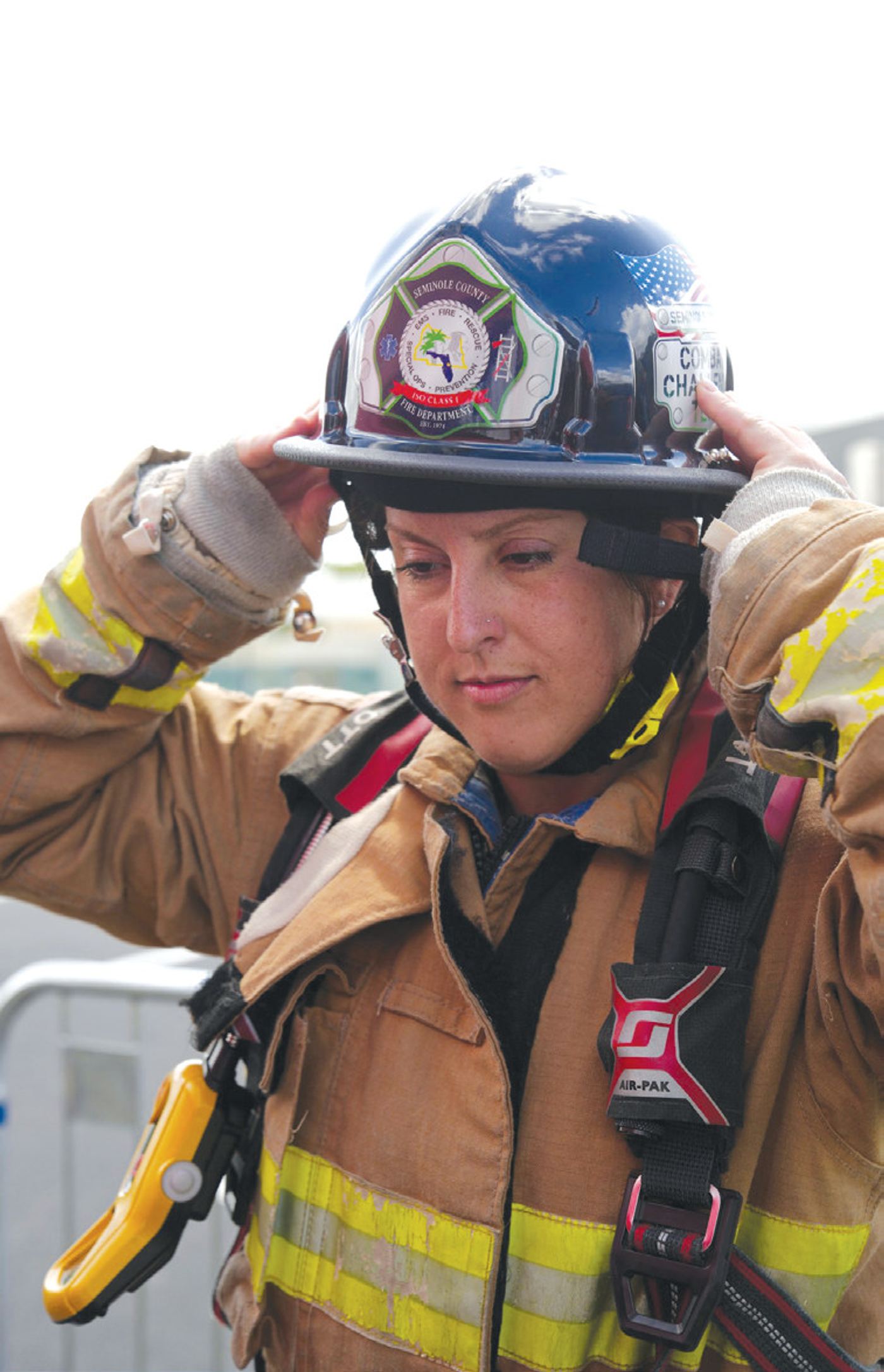 SCFD Firefighter Siena Barkan challenges since 2020.