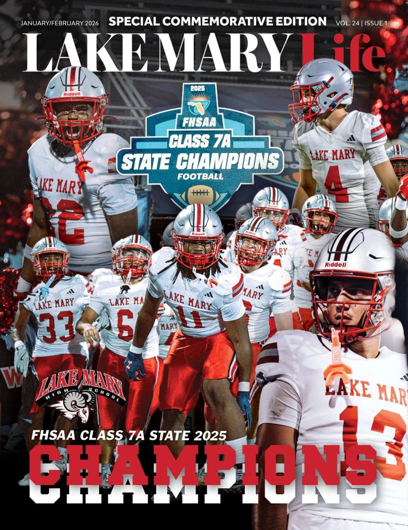Lake Mary Life January/February 2026 cover