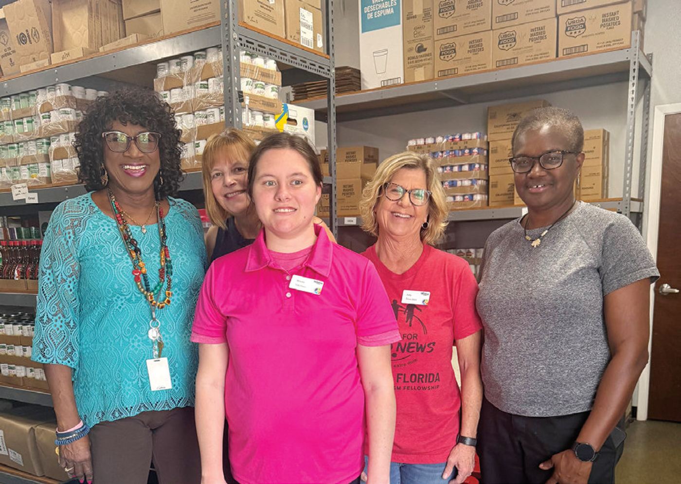 ^ Brooke McKay at The Sharing Center in Longwood