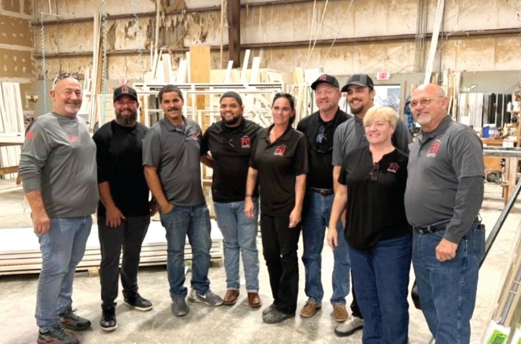 Team members of Factory Direct Windows & Doors, which is opening a showroom in Oviedo this summer