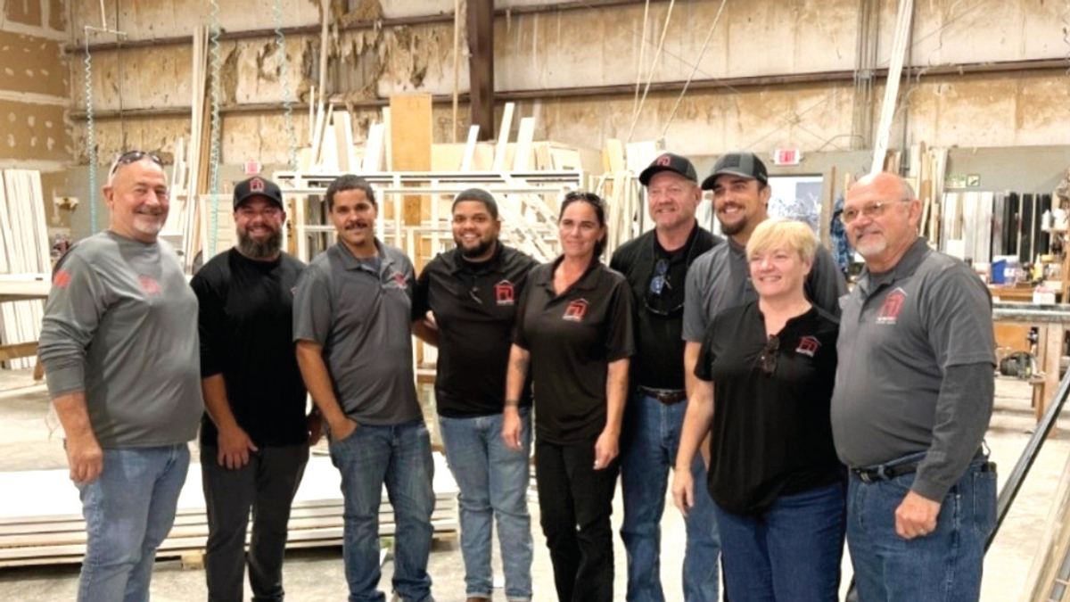 Team members of Factory Direct Windows & Doors, which is opening a showroom in Oviedo this summer