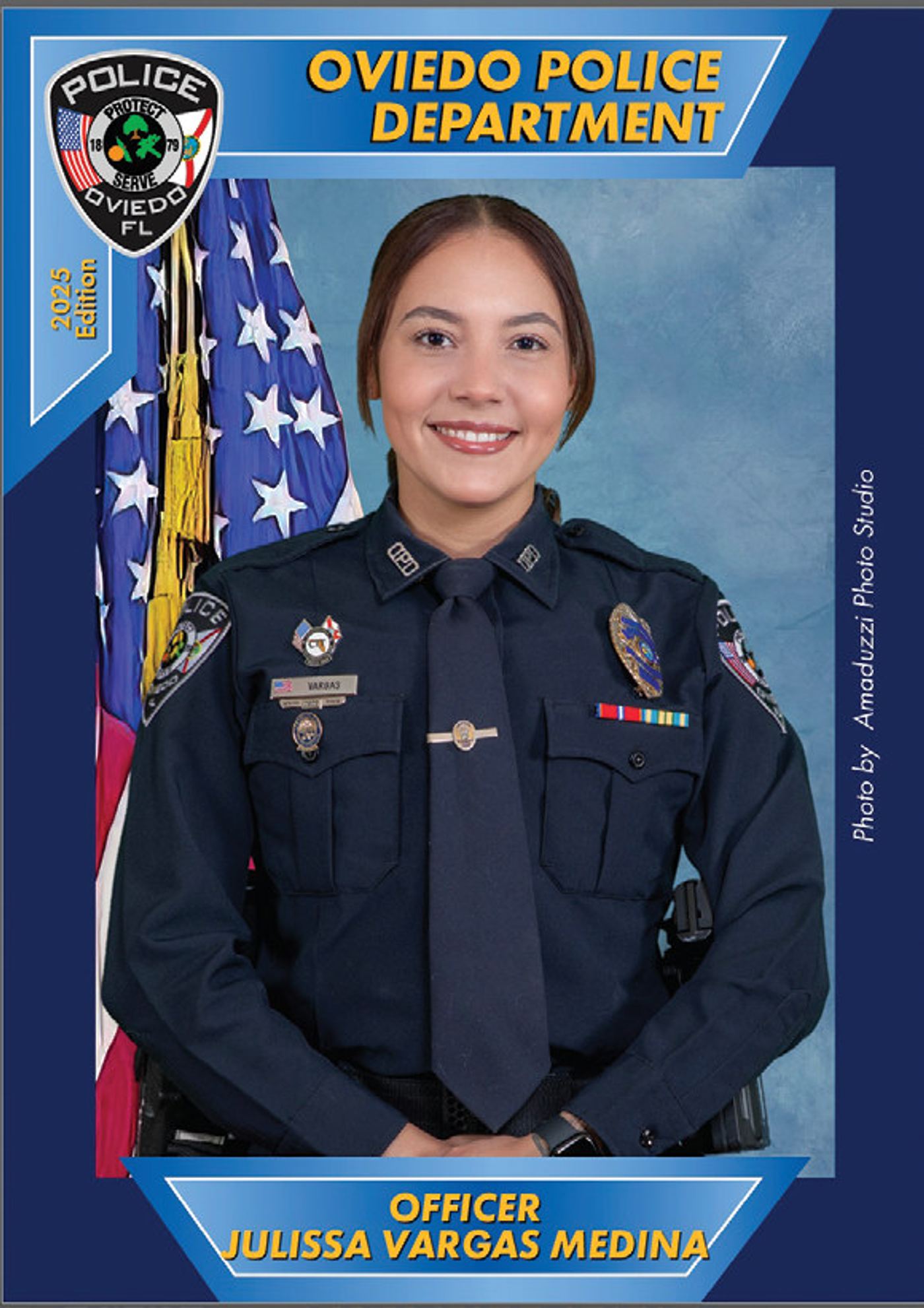 Oviedo Police Department’s trading cards help officers establish connections with local kids.