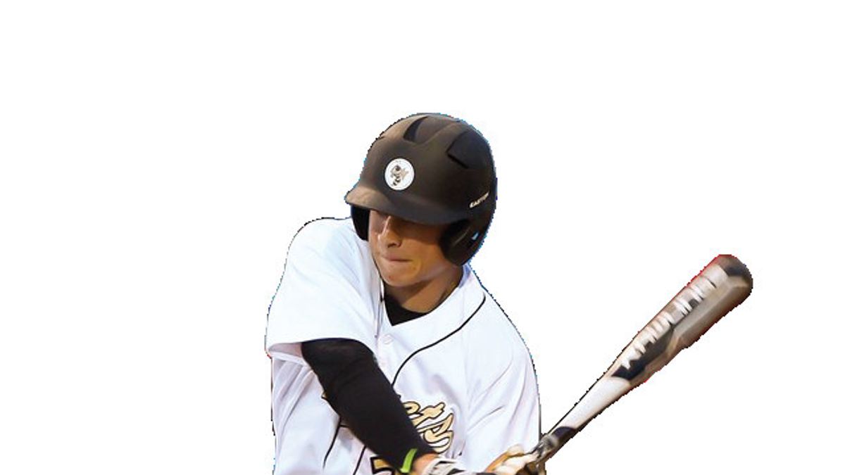Joe during a game his junior year at Bishop Moore Catholic High School
