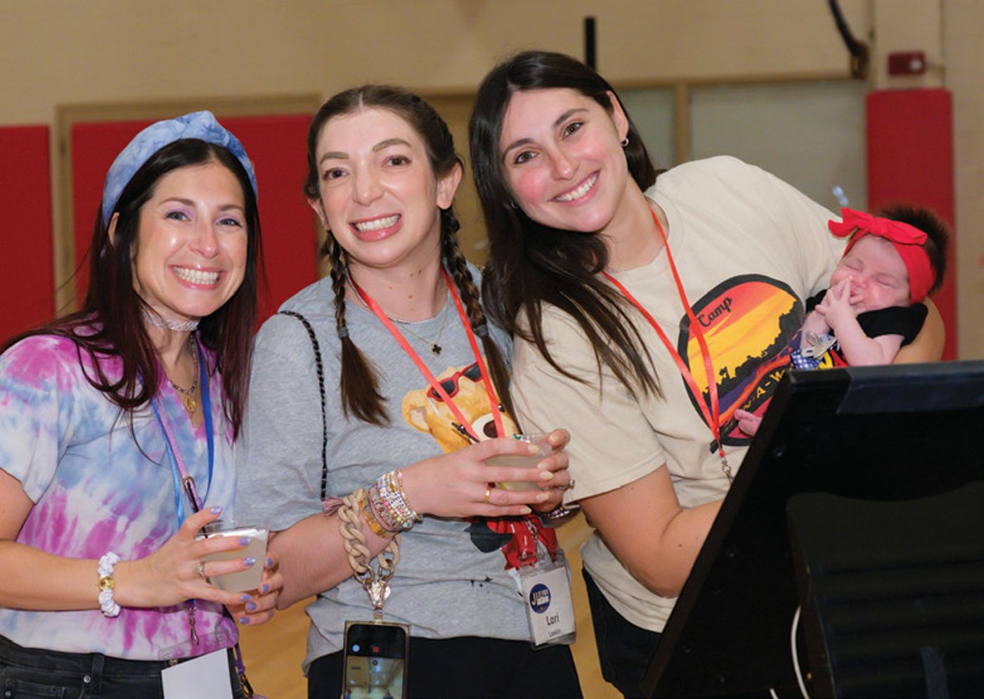 Guests at Shalom Orlando’s camp-themed J Ball