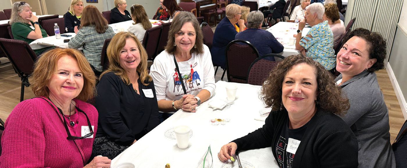 Randi Brooks, Cathy Matthews, Shelly Harrington, Natalie Burtoff, and Andrea Berman