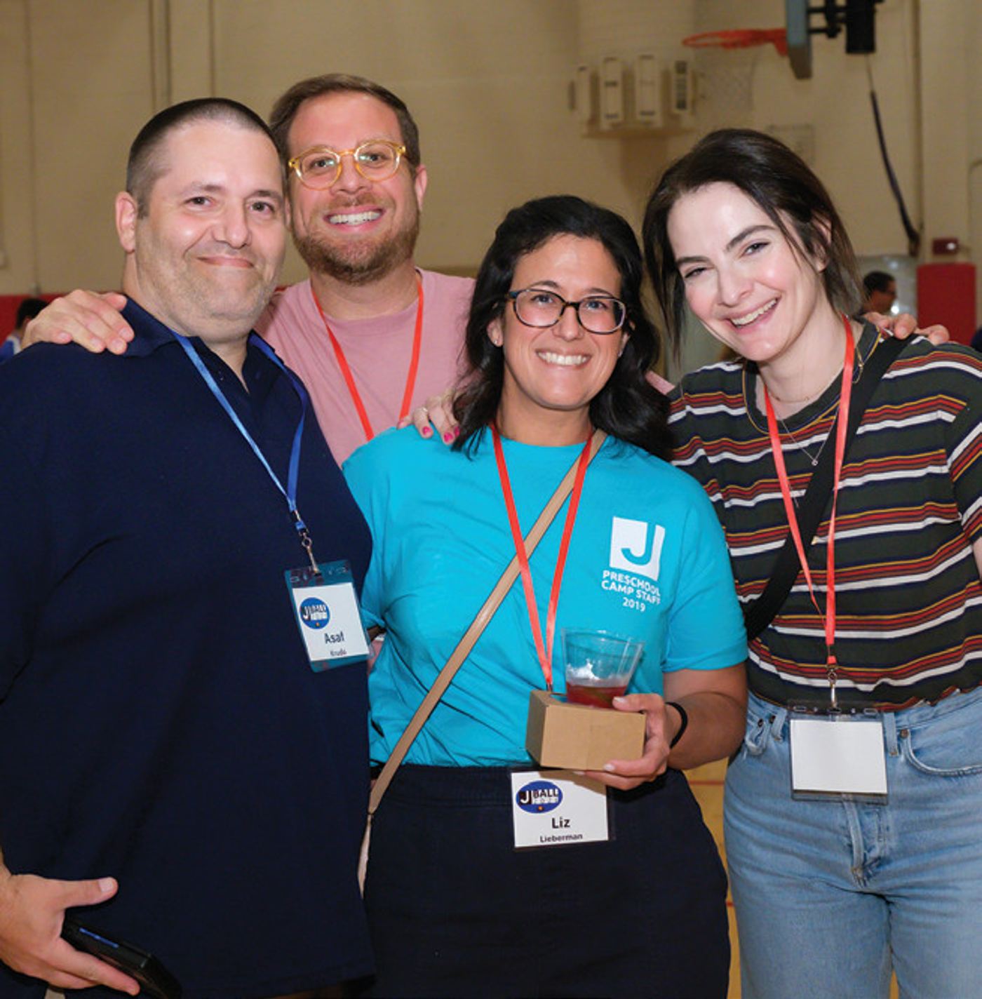 Guests at Shalom Orlando’s camp-themed J Ball