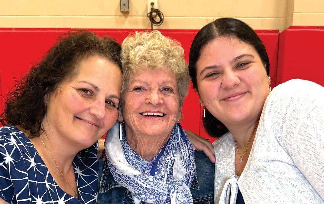 Kerry Ben-Evi with her daughter Sivan Emery and granddaughter Abby Emery