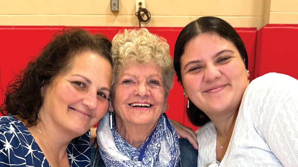 Kerry Ben-Evi with her daughter Sivan Emery and granddaughter Abby Emery