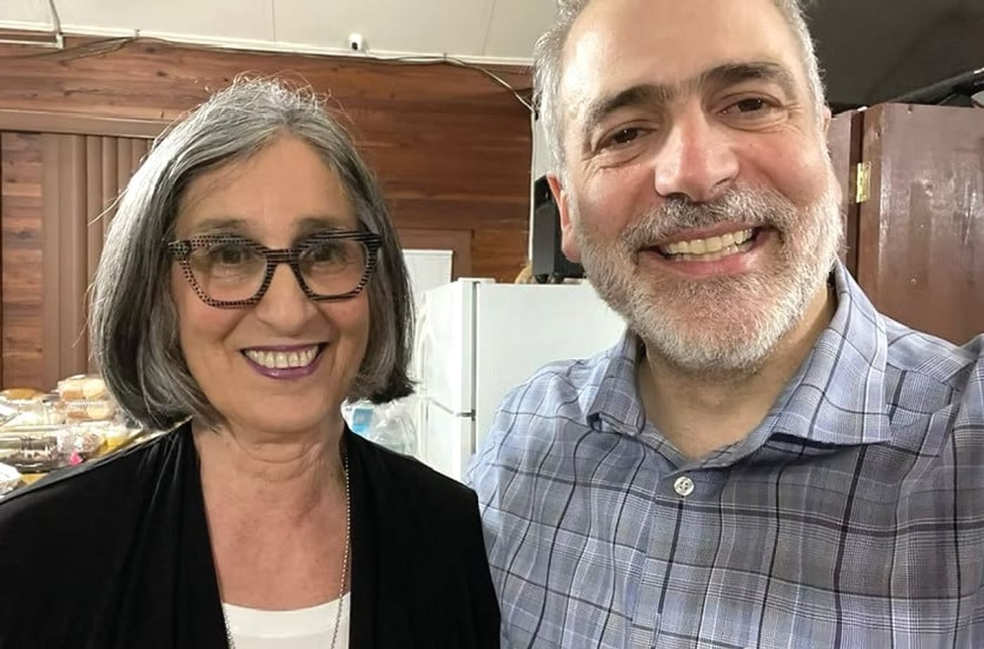 Randa Marder and Adam Cohn