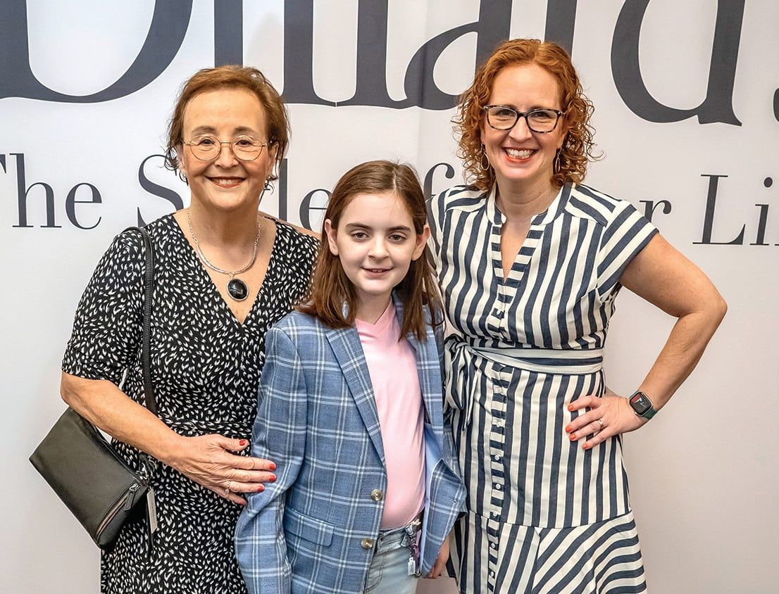 Samantha Taylor with her daughter Billie and her mom Sheila Kramer
